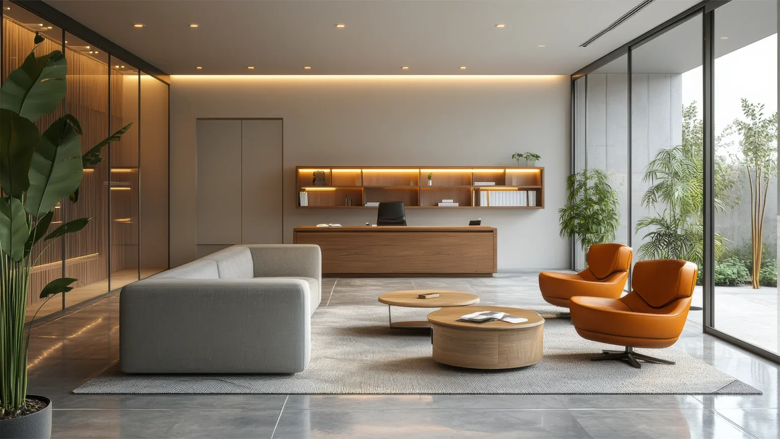 modern-minimalist-office Modern interior design of a spacious Colombo apartment by Urban Green